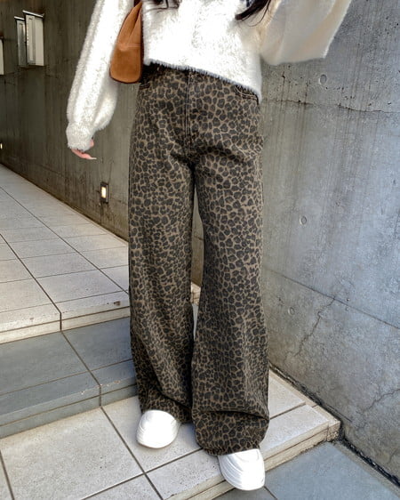 INGNI（イング） アソート柄ワイドパンツ ﾋｮｳ