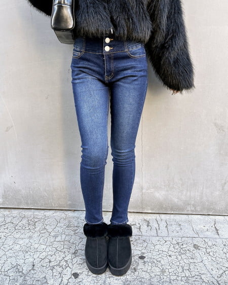 INGNI（イング） ハイウエストスキニーデニムパンツ ﾃﾞﾆﾑ/ｺﾝ