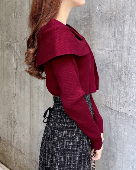 INGNI（イング） 2wayオフショルニット ﾎﾞﾙﾄﾞｰ