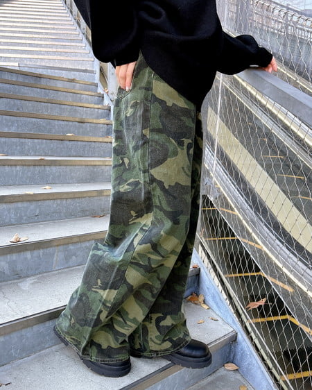 INGNI（イング） アソート柄ワイドパンツ ﾒｲｻｲ