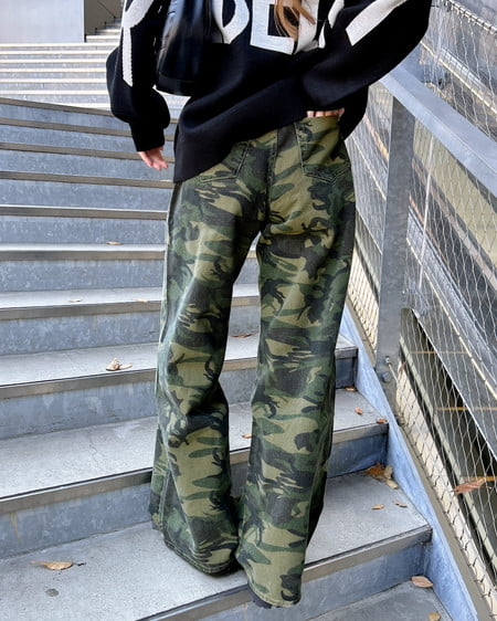 INGNI（イング） アソート柄ワイドパンツ ﾒｲｻｲ