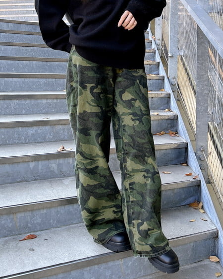 INGNI（イング） アソート柄ワイドパンツ ﾒｲｻｲ