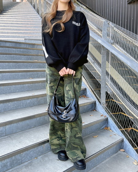 INGNI（イング） アソート柄ワイドパンツ ﾒｲｻｲ