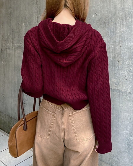 INGNI（イング） デニムカーブパンツ ﾌﾞﾗｳﾝ