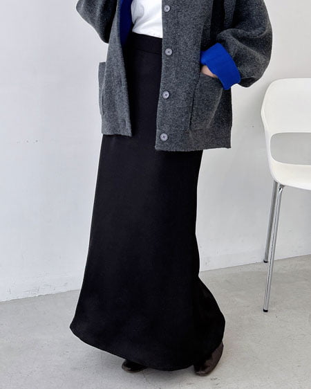 【タイムセール】【プレミアムライン INGNI SOELA】サテンマーメイドスカート