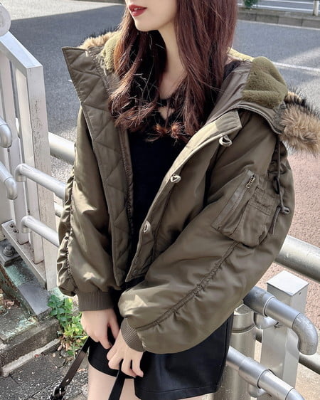 INGNI（イング） フェザークロスニット ｸﾛ