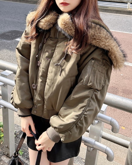 INGNI(イング) フェイクレザーショートパンツ クロ