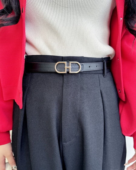 INGNI（イング） トップ式リバーシブルベルト ﾌﾞﾗｳﾝ