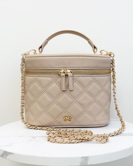 INGNI（イング） キルティングバニティショルダーバッグ ﾍﾞｰｼﾞｭ