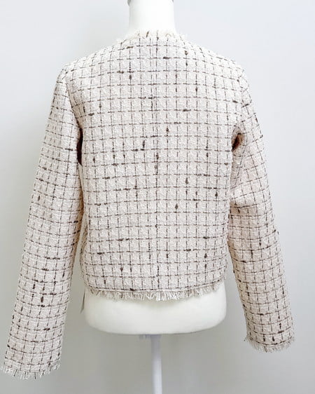 INGNI(イング) ツイードジャケット アイボリー