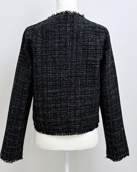 INGNI(イング) ツイードジャケット クロ