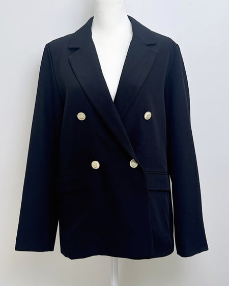 【プレミアムライン INGNI SOELA】金ボタンテーラードジャケット