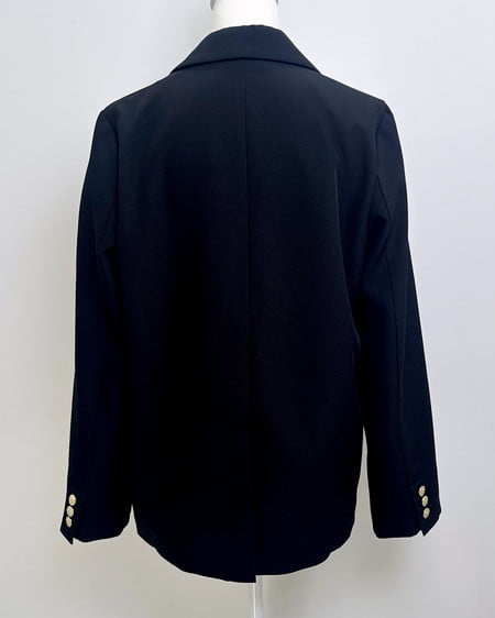 INGNI（イング） 金ボタンテーラードジャケット ｸﾛ