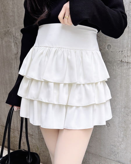 フリルミニスカパン