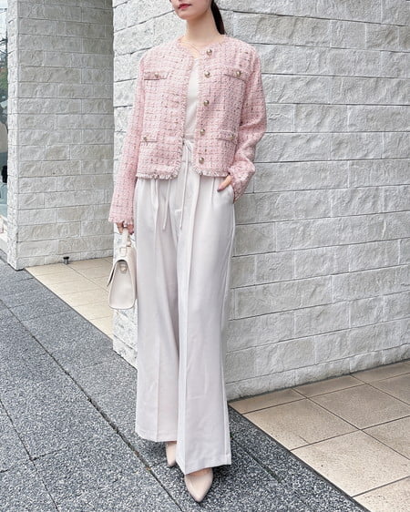 INGNI（イング） ハイウエストリボンパンツ ｱｲﾎﾞﾘｰ