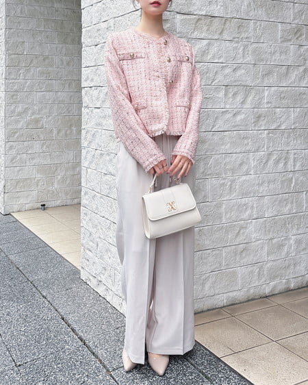 INGNI（イング） ハイウエストリボンパンツ ｱｲﾎﾞﾘｰ