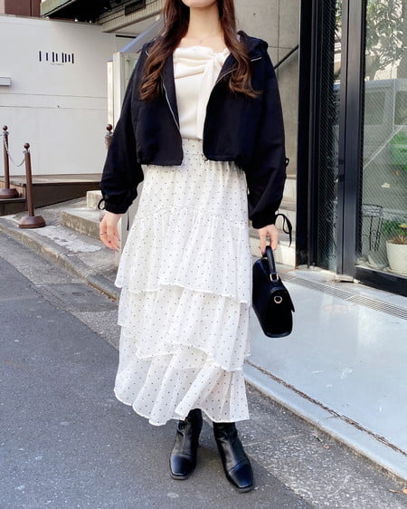 INGNI（イング） リボンオフショルニット ｱｲﾎﾞﾘｰ