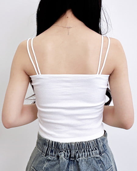 INGNI(イング) ベアリブキャミ オフホワイト