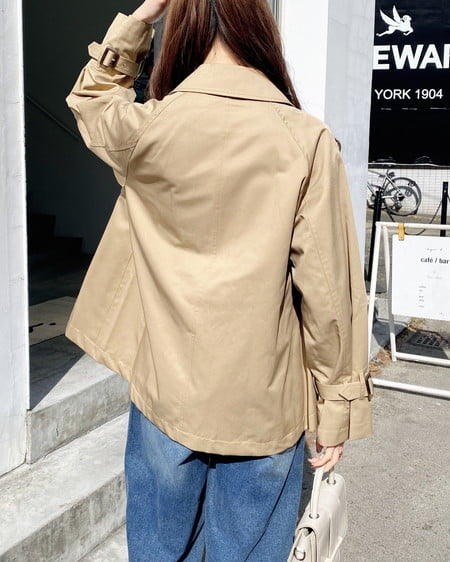 INGNI(イング) ミドル丈トレンチコート ベージュ