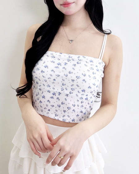 INGNI（イング） ベアリブキャミ ﾌﾗﾜｰ