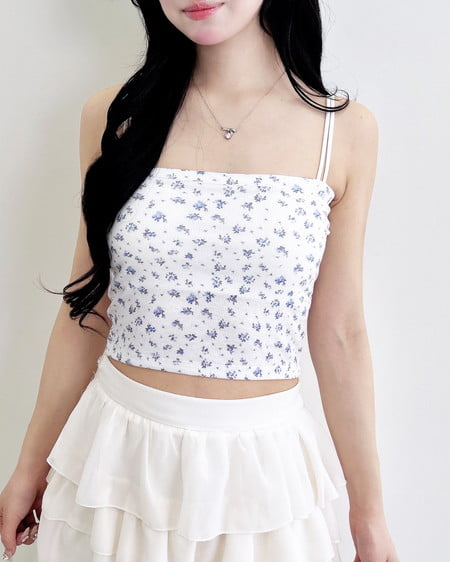 INGNI（イング） ベアリブキャミ ﾌﾗﾜｰ