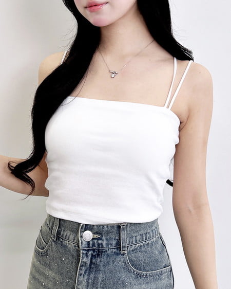 INGNI(イング) ベアリブキャミ オフホワイト