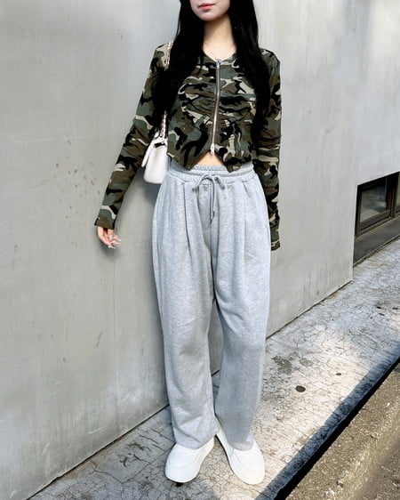 INGNI（イング） イージースウェットパンツ ｸﾞﾚｰ