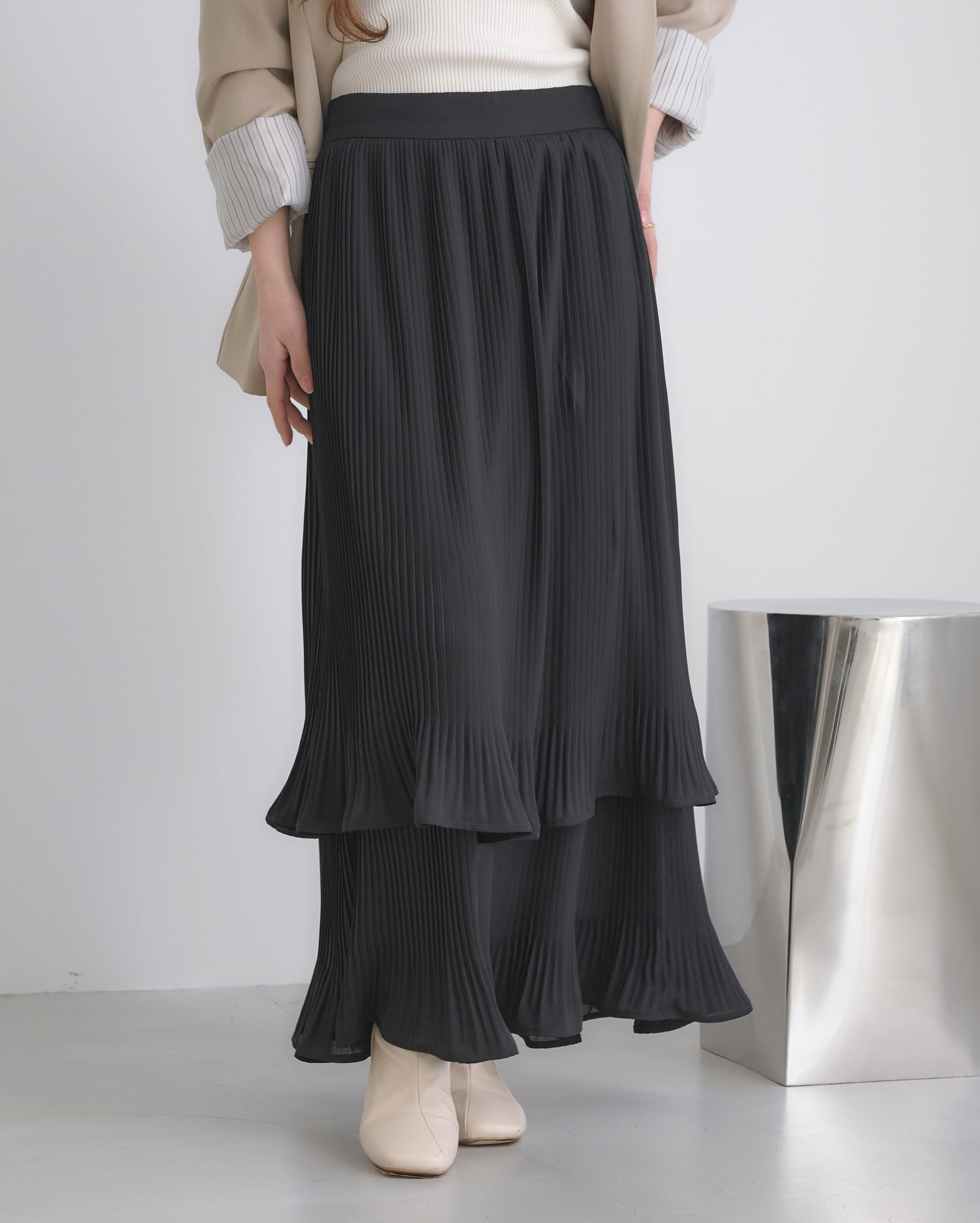 プリーツスカート