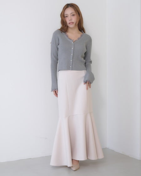 INGNI(イング) ハイウエストマーメイドスカート アイボリー