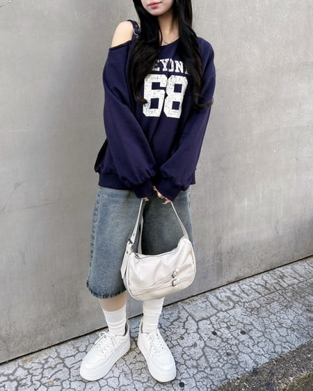 INGNI（イング） デニムハーフパンツ ﾃﾞﾆﾑ/ﾌﾞﾙｰ