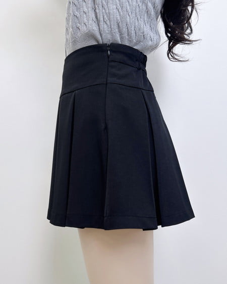 INGNI(イング) プリーツスカパン(セットアップ対応) クロ