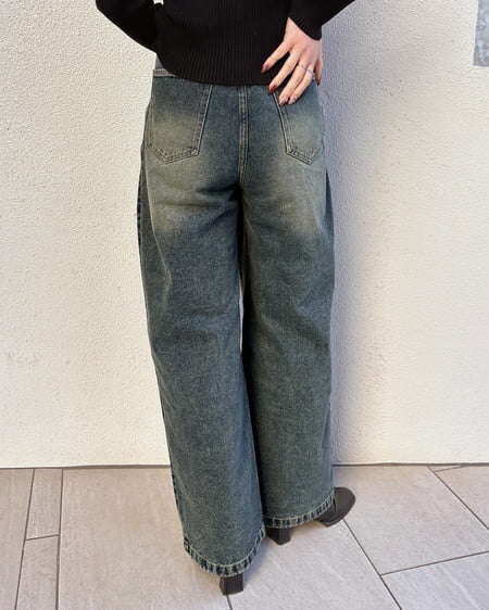 INGNI（イング） バレルレッグデニムパンツ ﾃﾞﾆﾑ/ﾌﾞﾙｰ