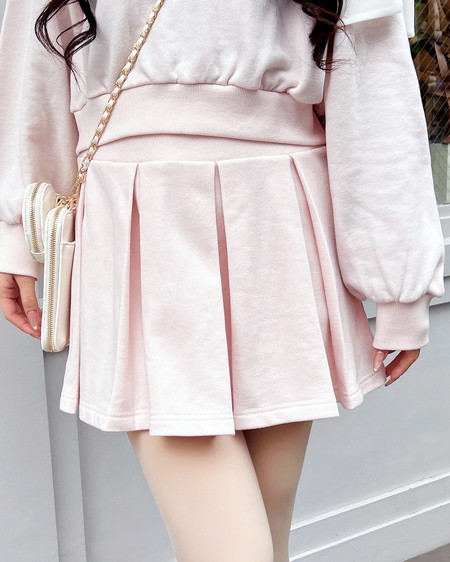 INGNI（イング） スウェットプリーツスカート ﾗｲﾄﾋﾟﾝｸ