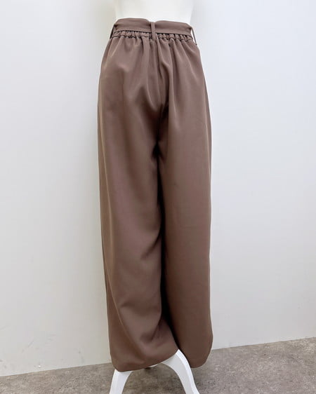 INGNI（イング） リボンワイドパンツ ﾓｶ