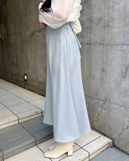 INGNI（イング） バックリボンマーメイドスカート ｻｯｸｽ