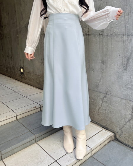 INGNI（イング） バックリボンマーメイドスカート ｻｯｸｽ