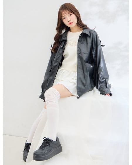 INGNI(イング) フリルミニスカパン オフホワイト