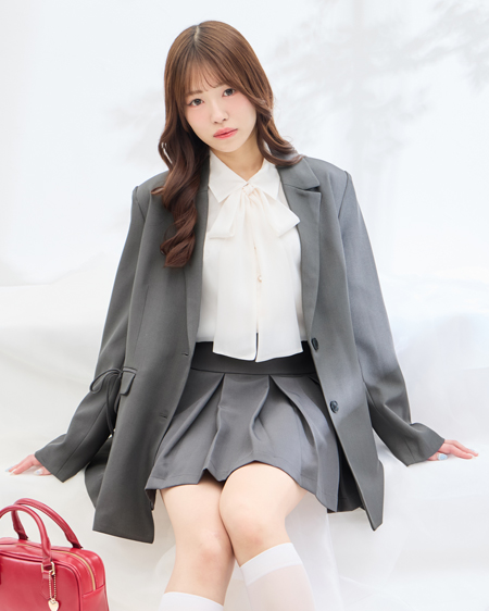 INGNI(イング) 2Wayポケットリボンテーラードジャケット