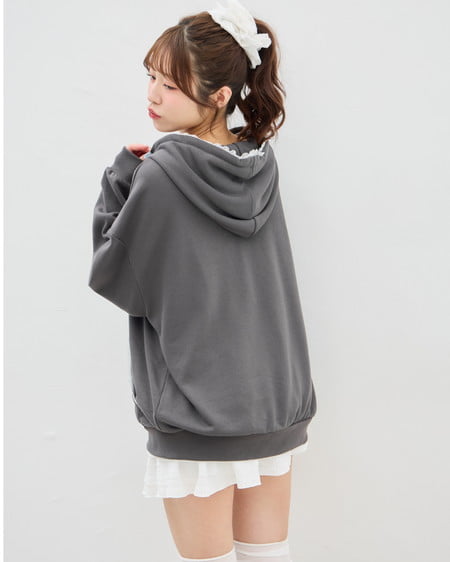 INGNI(イング) レースフリルスカパン オフホワイト