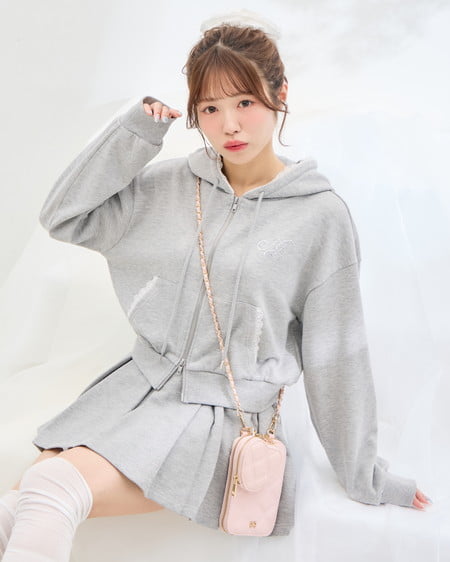 INGNI（イング） ハート型ポーチ付きマルチショルダーバッグ ﾋﾟﾝｸ