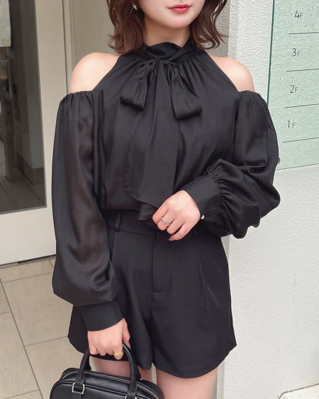 INGNI（イング） ショートパンツ(セットアップ対応) ｸﾛ