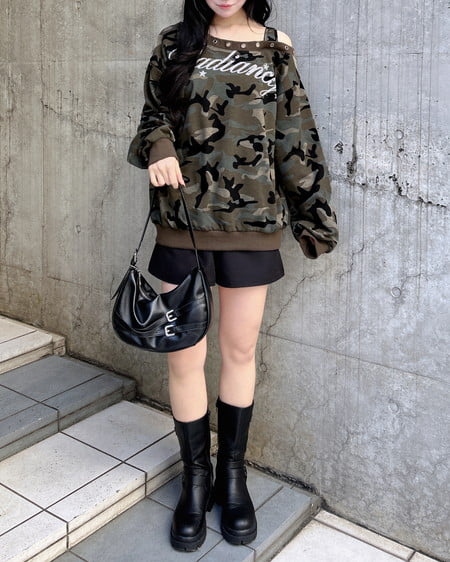 INGNI（イング） ショートパンツ(セットアップ対応) ｸﾛ