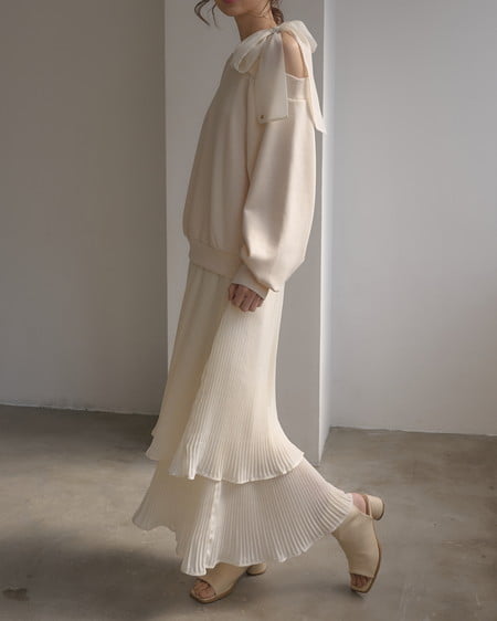 【INGNI SOELA】新作 プリーツスカート