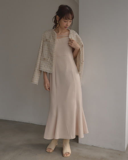 INGNI（イング） ツイードジャケット ｱｲﾎﾞﾘｰ