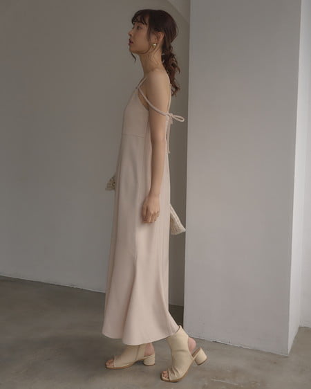 INGNI(イング) マルチウェイキャミワンピース ライトベージュ