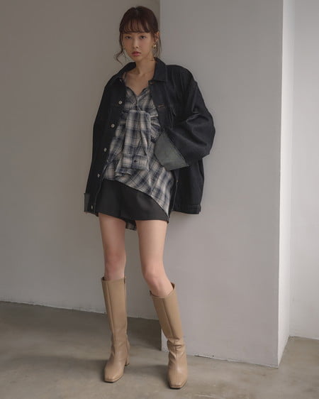 INGNI（イング） 袖折り返しビッグGジャン(セットアップ対応) ｲﾝﾃﾞｨｺﾞ