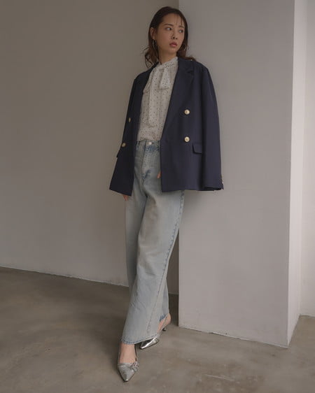 INGNI（イング） 金ボタンテーラードジャケット ｺﾝ