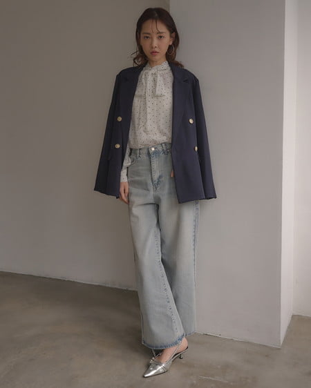 INGNI（イング） 金ボタンテーラードジャケット ｺﾝ