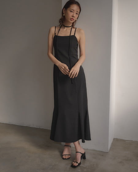 INGNI（イング） マルチウェイキャミワンピース ｸﾛ