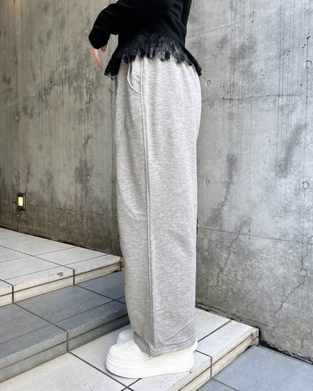 INGNI（イング） 切替スウェットパンツ ｸﾞﾚｰ